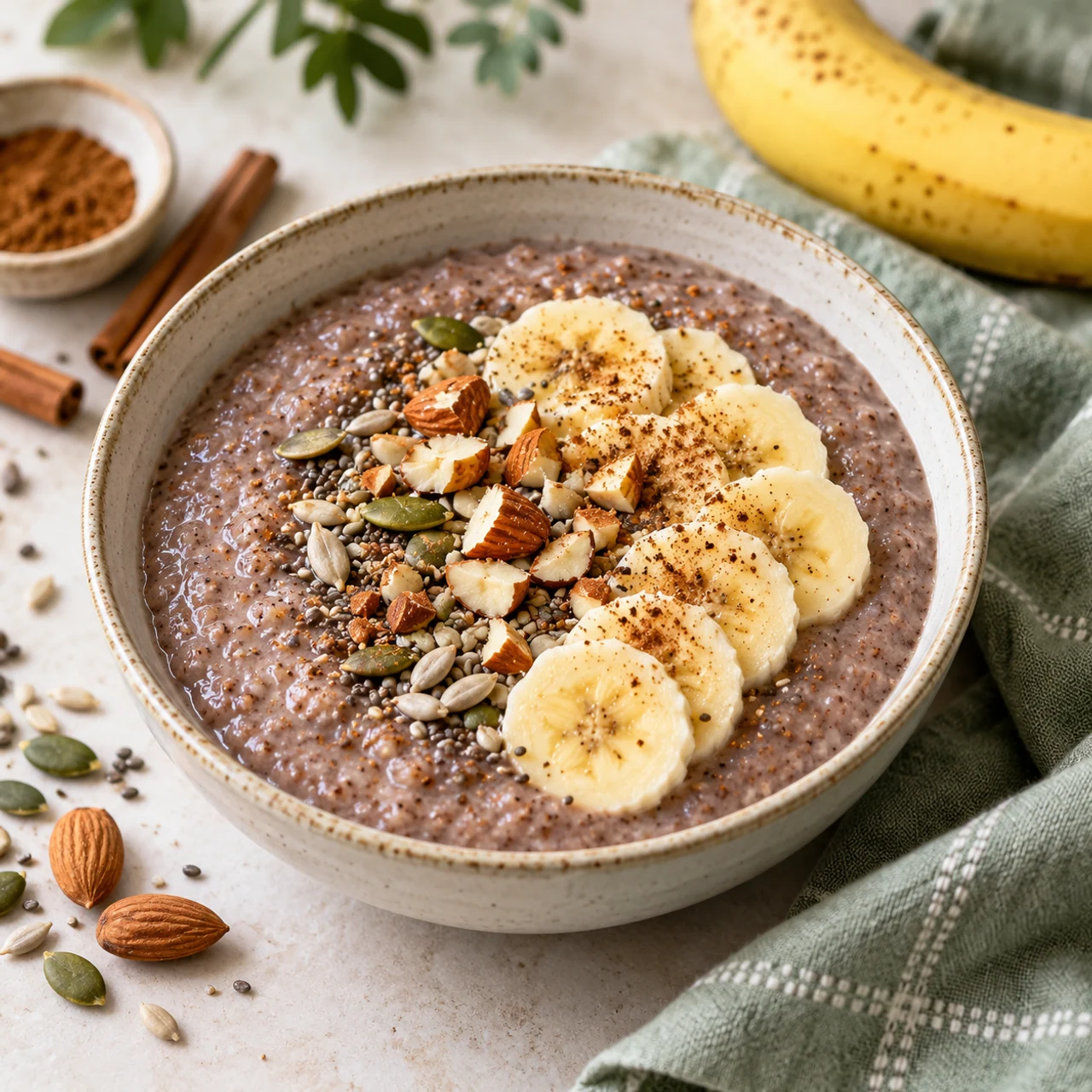 Ragi Banana Porridge