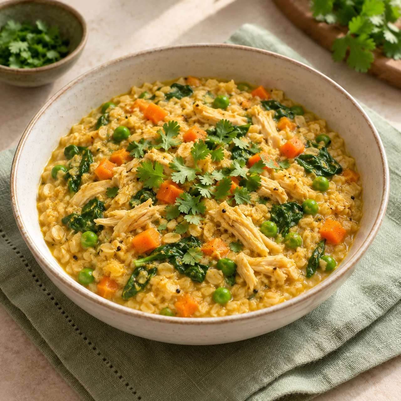 Savoury Chicken Oats