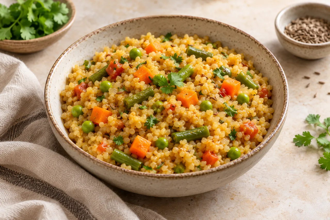 Vegetable Daliya